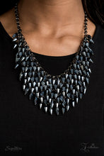 Load image into Gallery viewer, Paparazzi The Heather - 2020 Zi Collection Metallic Blue Necklace