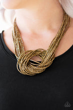 Load image into Gallery viewer, Knotted Knockout - Brass